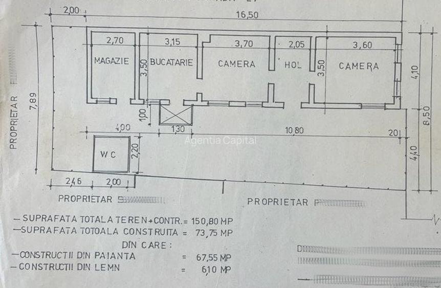 Casa si teren zona centrala