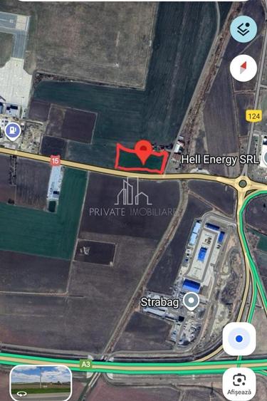 Teren 10 000 Mp Deschidere E60, Zona Aeroport/Autostrada, Ungheni - 1