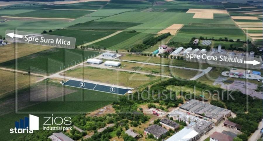 Loturi industriale PUZ aprobat, utilita?i, acces asfaltat - 4