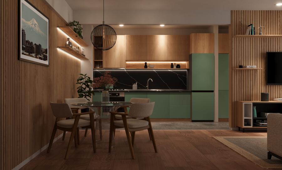 Apartament 2 camere 2E parter | HILS Titanium Ansamblu rezidential nou - 8