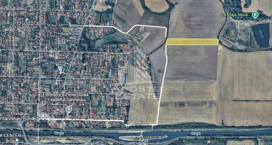 Teren Construcții intravilan de 20600 mp, în Sânmihaiu Român