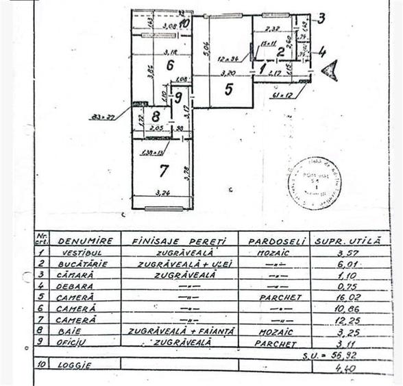 3 CAM ET1/3 MOB/UTI CENTRALA PROPRIE SECT1 BUCURESTII NOI PAJURA  METROU JIULUI - 28