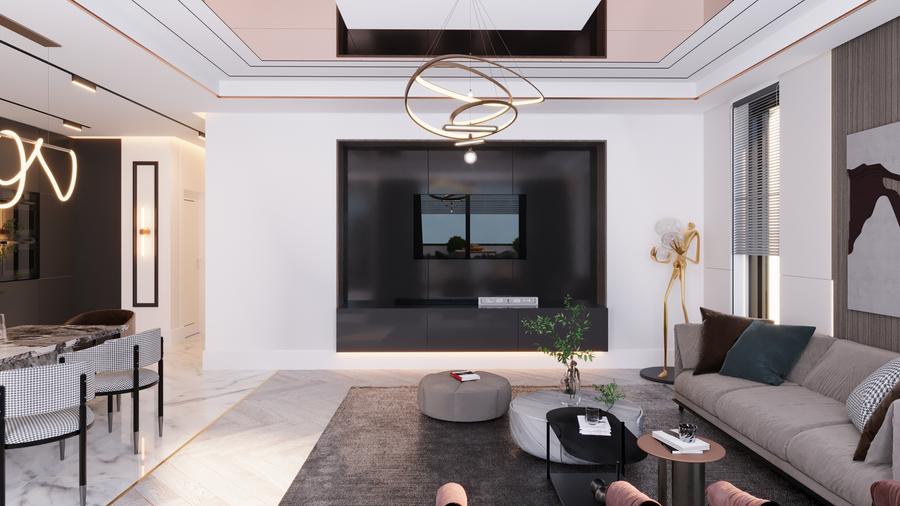 Duplex 3 camere tip 1 cu terasa | HILS Titanium Ansamblu rezidential nou - 3