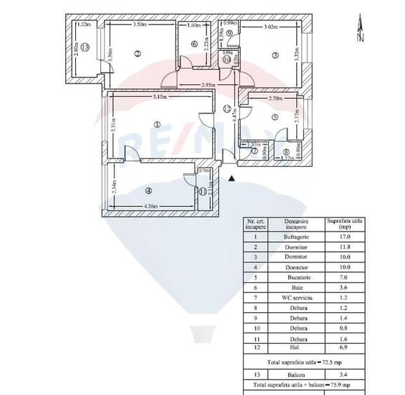 4 camere de VANZARE | Ultracentral - aproape de Faleza Dunarii - 15