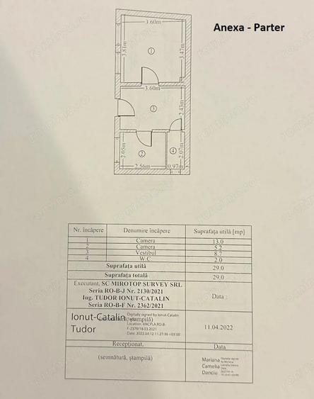 VATRA LUMINOASA -Agricultori | Cladire 1900mp din 2001 | Teren 1030mp - 14