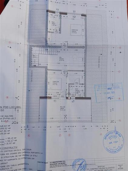 Miroslava str G. Toparceanu VILA P+M SU=168mp 5 dormitoare 4 bai TEREN 459mp toa - 7