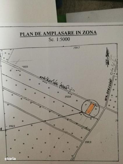 Teren de construit 1000mp, utilitati si acces facil , in Ciresi. - 1