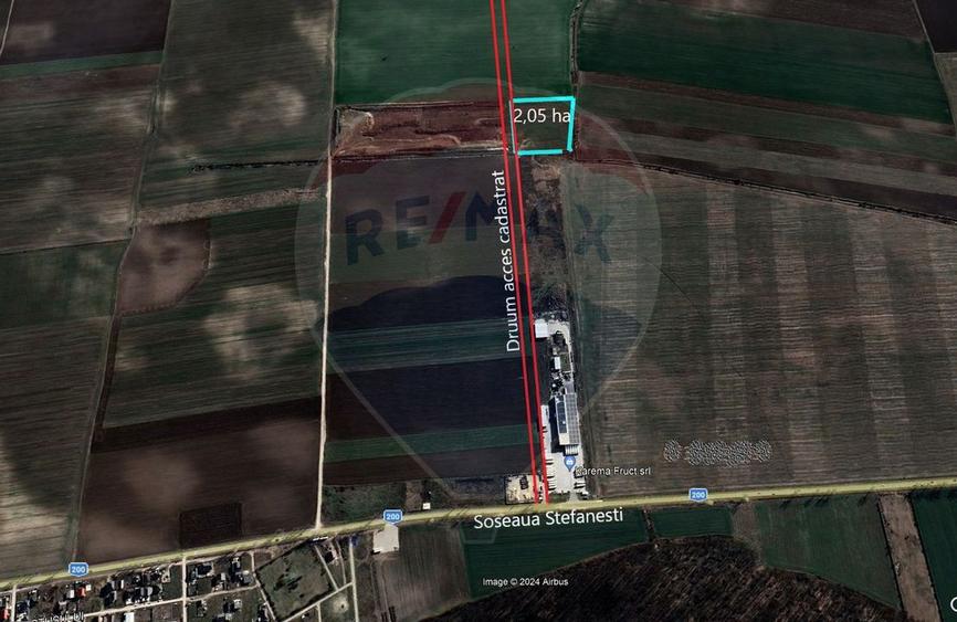 Teren 20,591mp Afumati / Soseaua Stefanesti - 1
