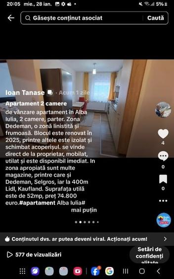 Aertament 2 camere Alba Iulia - 1