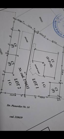 Vind/Schimb+ dif Iosia str.Pionierilor 1091 mp - 2
