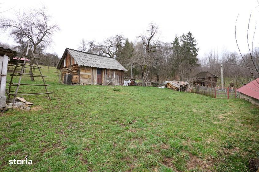 Casa la munte cu teren generos in Com. Nucsoara, loc. Slatina jud. A - 1