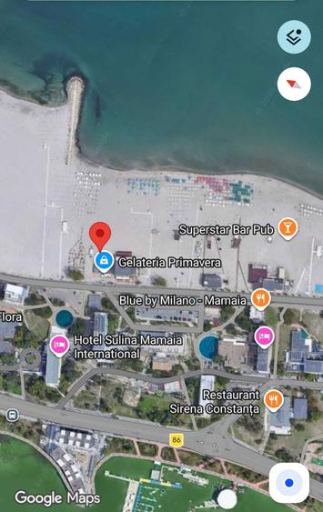 Terasa Statiunea Mamaia,malul marii-Zona Golden Palace-Complex Dorulet - 2