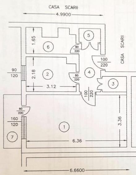 Apartament cu o camera ~ zona Unirii Nord / Clubul Politistilor ~ etaj 1 - 14