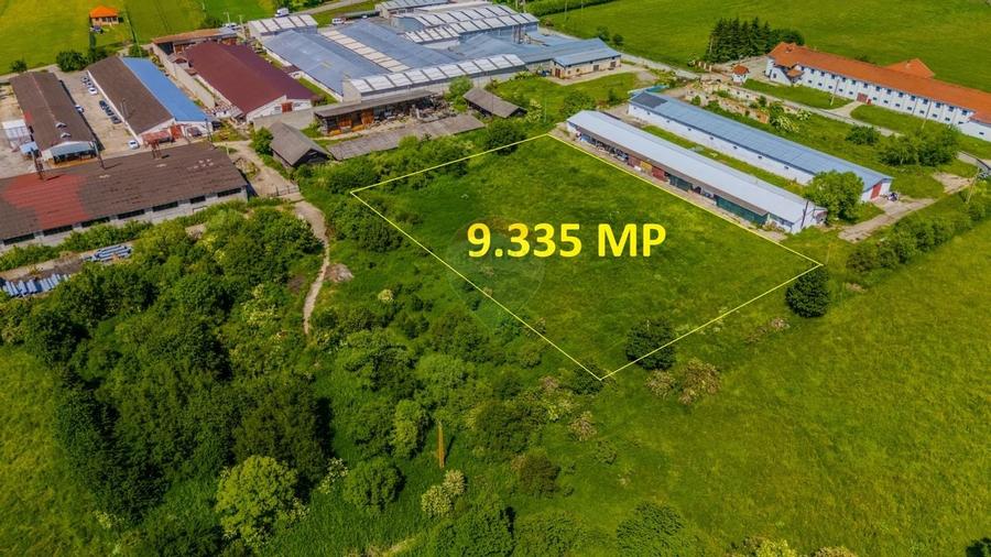Închiriez Teren Industrial 9.335 mp – Teliu, Brașov (DN10) – Acces TIR - 1