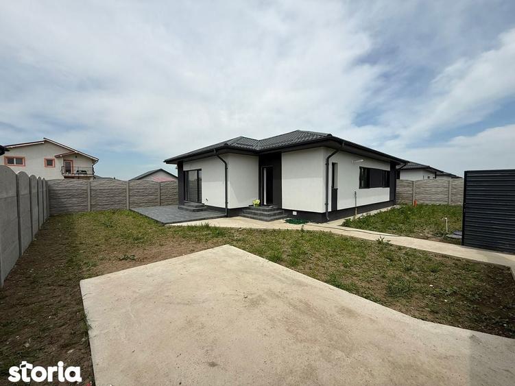 Casa pe parter cu 4 camere , incalzire in pardoseala , teren 400 mp - 4