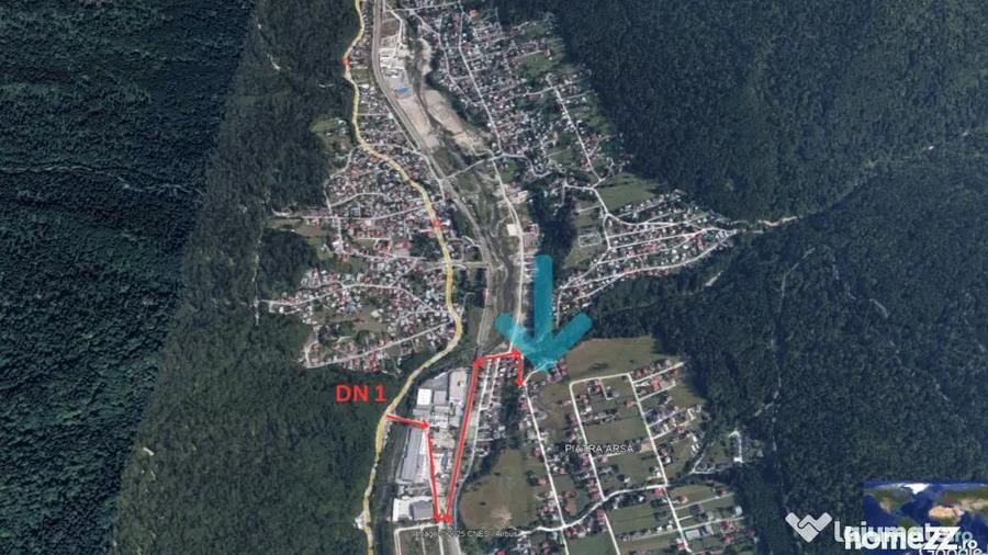 Lot intravilan Poiana Tapului. Vedere Bucegi Neobstructionat - 4