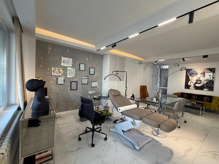 Inchieriere apartament 3 camere lux P-ta Dorobanti bloc boutique - 11