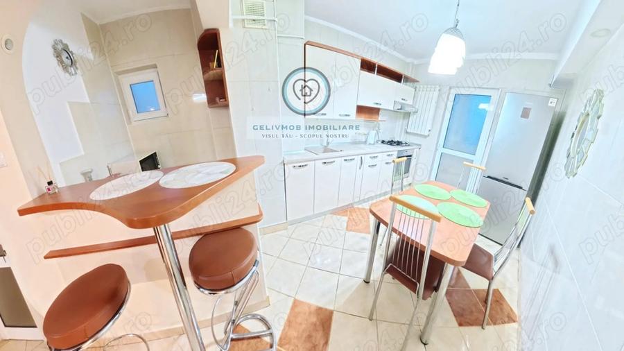 Ultracentral Ploiesti-3 cam, 2 bai, 2 balcoane, renovat+mobilat+utilat - 5