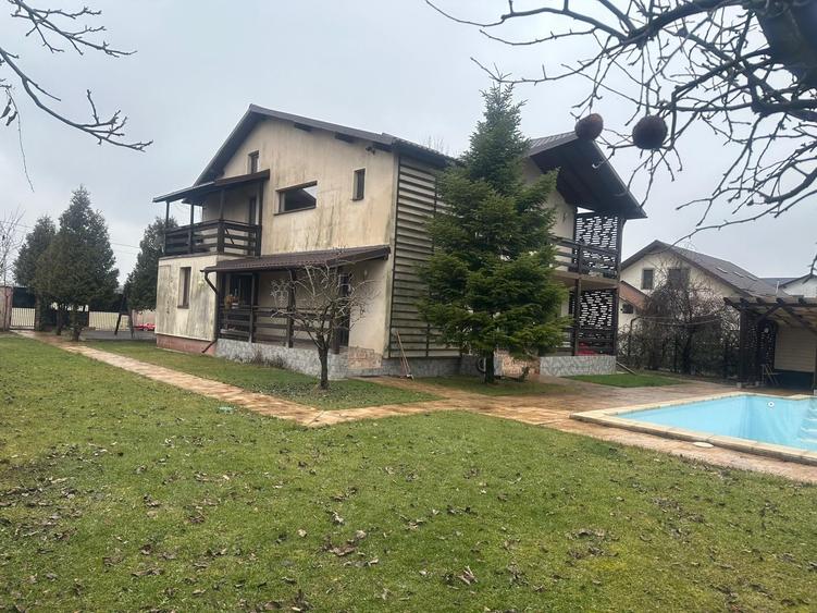 Voluntari Inchiriez Vila 5 cam piscina curte spatioasa gazon parcare - 2