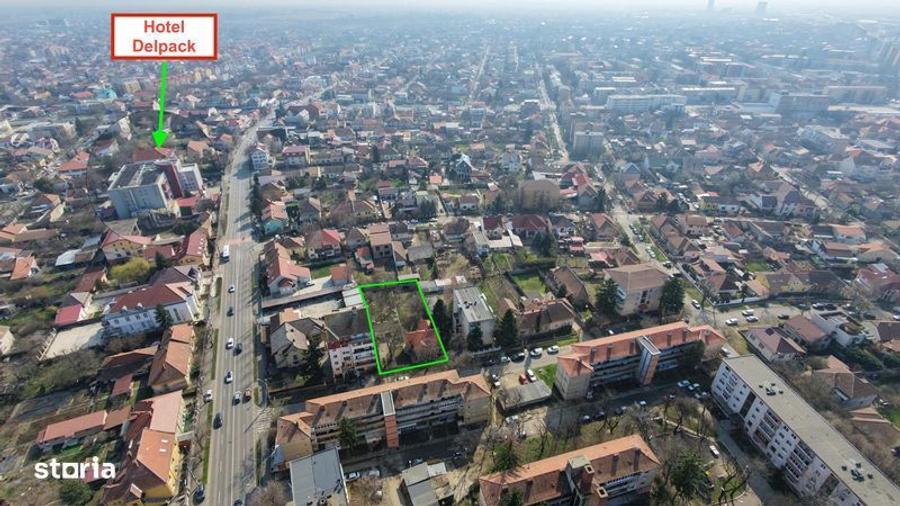 Teren Comercial central 1160mp bulevardul Brancoveanu - 1