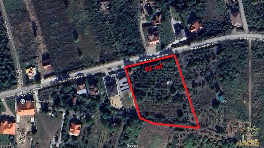 Teren intravilan 6050 mp cu priveliste asupra orasului, str. Gh. Doja - 4