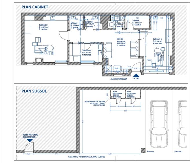 Cabinet medical, 61 mp, parter, renovat, zona Platinia Shopping Center - 1