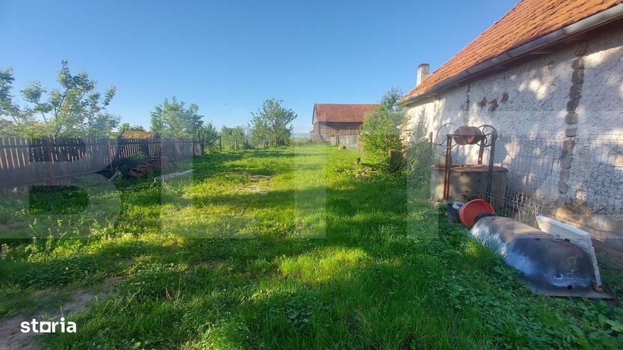 Casă cu 2 camere cu Teren 550 Mp în Joseni