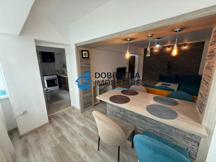 Apartament cu 3 camere decomandat, mobilat în Babadag