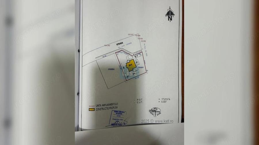 Teren de 500 mp, în Nord