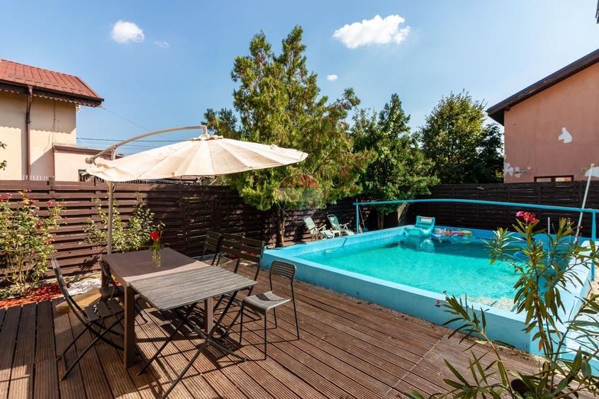 Casă individuală cu 5 camere cu Piscina în Tunari