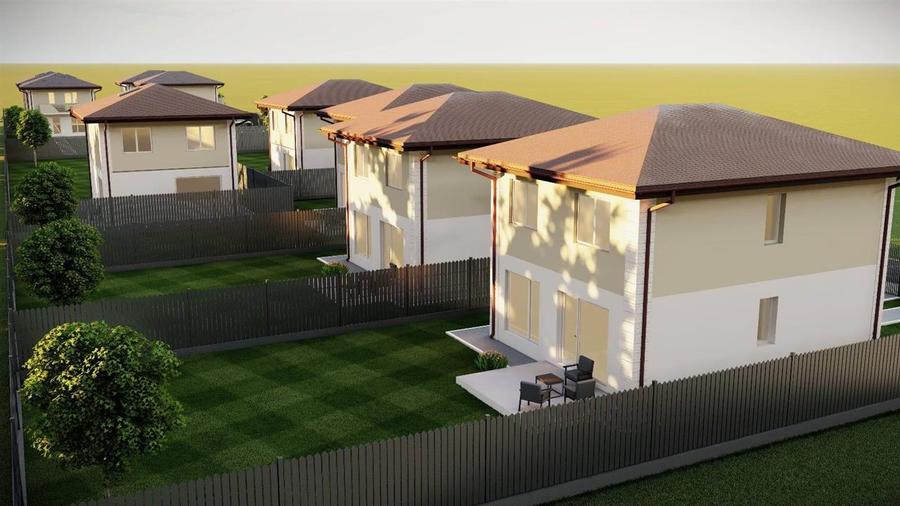Casă individuală cu 4 camere cu Teren 500 Mp în Valea Lupului