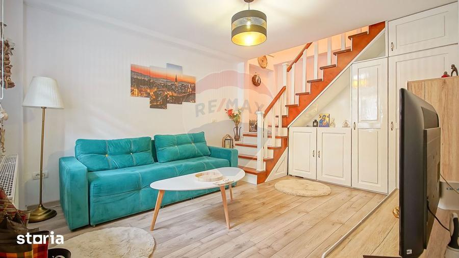 Apartament cu 2 camere, mobilat în Schei