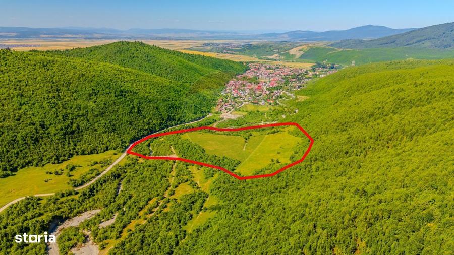 Teren 128.000 mp-Sacele-zona Garcini/ Intravilan/ COMISION 0% - 2