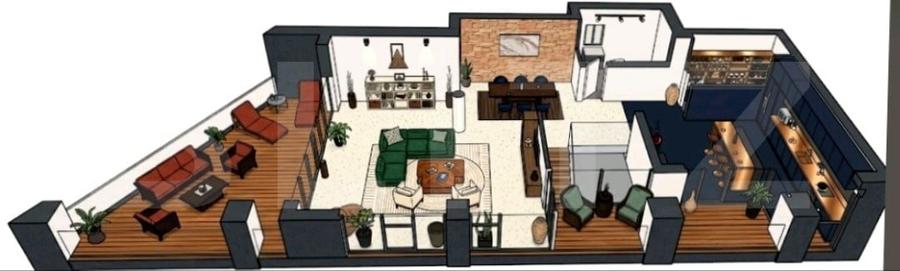 Penthouse cu 6 camere decomandat în Circumvalațiunii