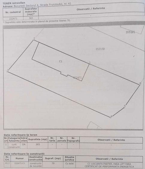 Teren 366mp Autorizatie de constructie S+P+2 - 4
