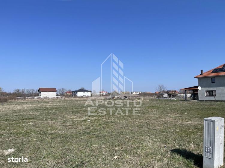 Parcela de vanzare, 804 mp, la 2 minute de primaria Ghiroda Timis - 1