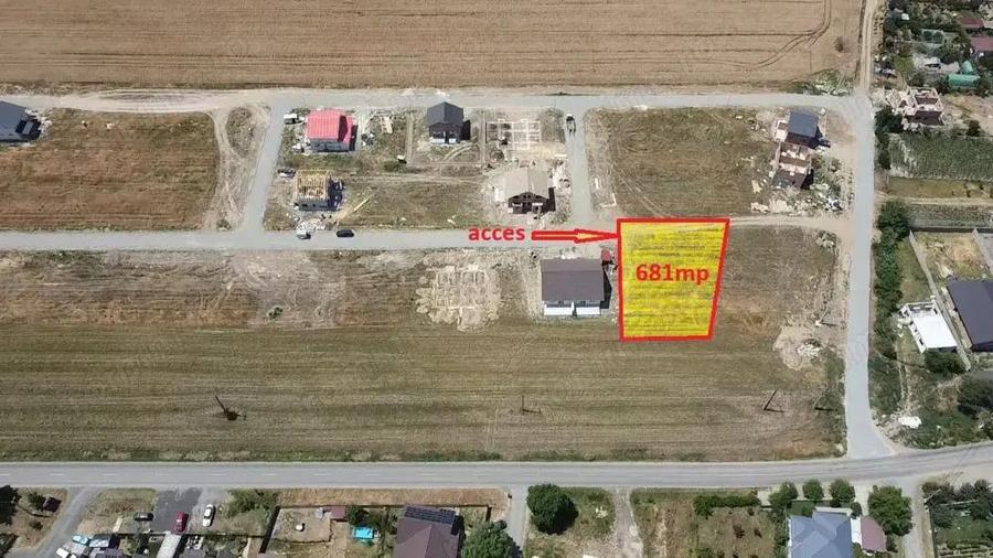 Teren de vanzare 681 mp in Bucova? | Utilita?i | 65 /mp+TVA - 1