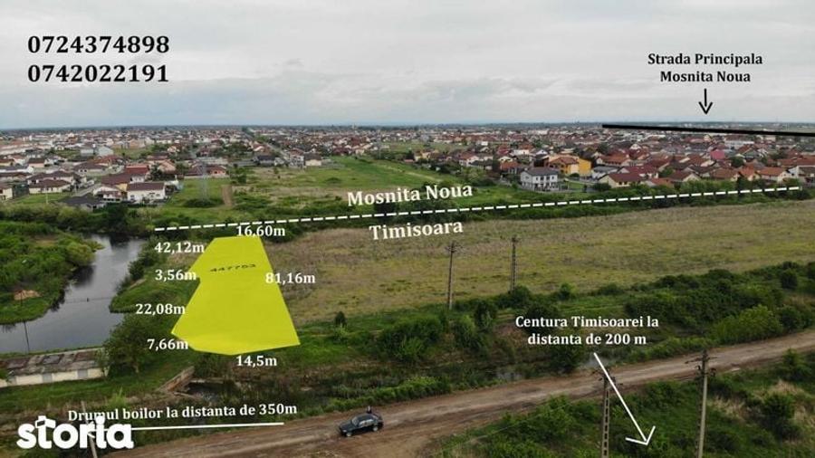 Teren direct de la proprietar Timisoara zona Buziasului 1302 mp - 1