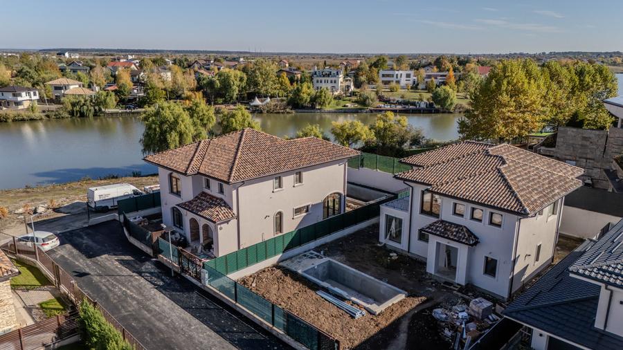 Vila moderna cu vedere la lac, ambient intim si elegant, piscina, carport - 14
