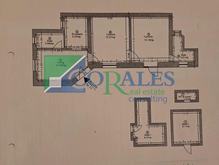 Piata Unirii. Strada pietonala. Cladire renovata! - 13