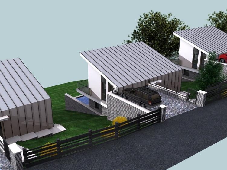 Teren 4176 mp Valea Doftanei (Teșila) – vedere panoramică, toate utilitățile - 2