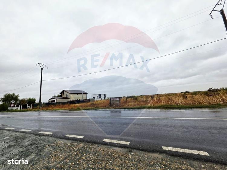 Teren extravilan de vanzare in Frumusani, acces direct DN4 - 2