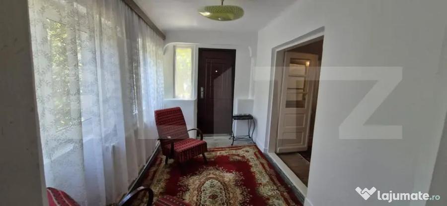 Casa complet mobilata, izolata, 110 mp, centrala pe gaz, - 1