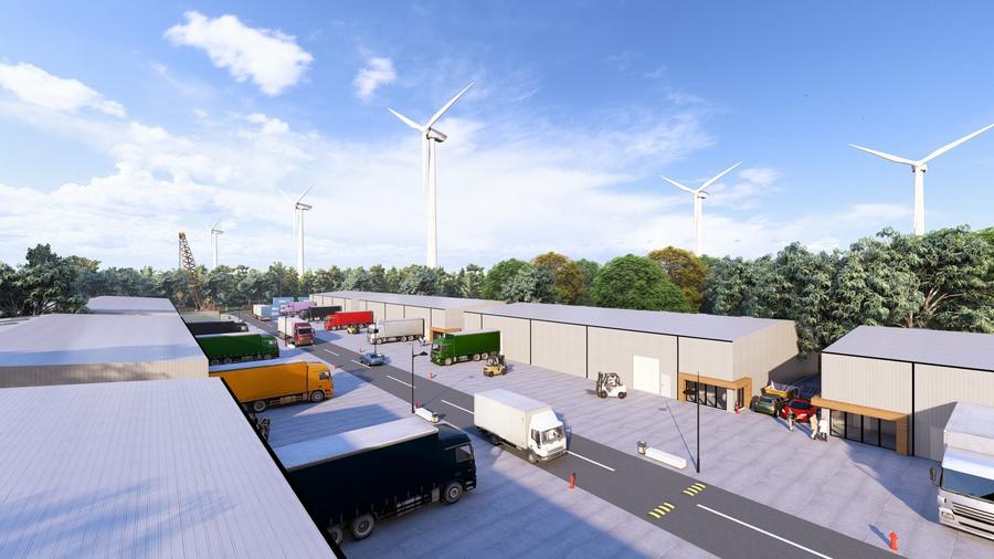 OPORTUNITATE DE INVESTITIE - teren in zona de hale, aproape de A3 - 10