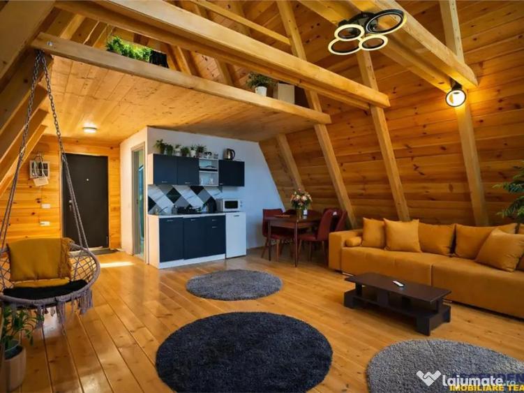 3 rezidente elegante, tip A frame, constructie 2025, Moieciu - 7