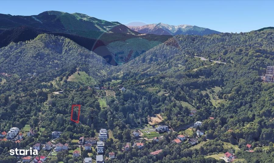 Teren de 2710 mp, în Schei