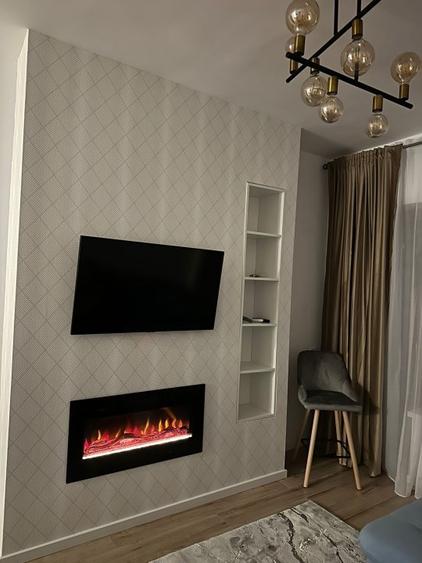 Apartament cu 2 camere semidecomandat, mobilat în Mihai Bravu