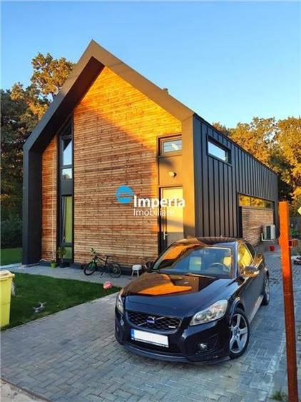 Vila stil scandinav, eficient  energetica,  la padure Valea Ursului - 1