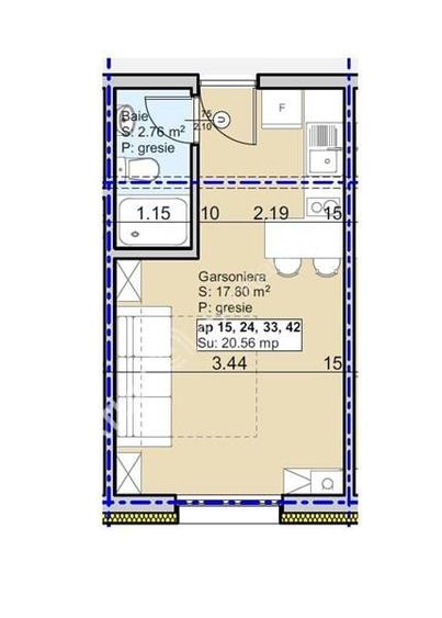Garsoniera finisata la cheie zona Lazaret din Sibiu. - 8