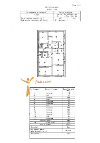 Ciurchi Apartament 4 camere 110 mp mobilat 3 bai 2 bucatarii - 12